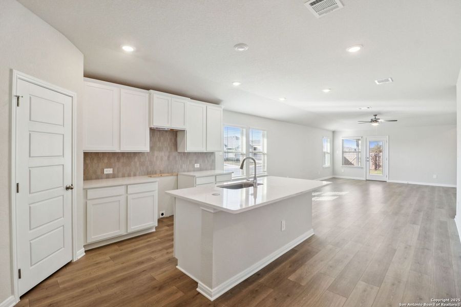 Furnished interior view inside a new home in Catalina, Converse (Image 7). Furnished interior view inside a new home in Catalina, Converse (Image 7).