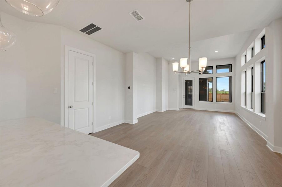 Spacious, unfurnished interior of a new home in Sienna - Landmark Row Collection, Missouri City (Image 14). Spacious, unfurnished interior of a new home in Sienna - Landmark Row Collection, Missouri City (Image 14).