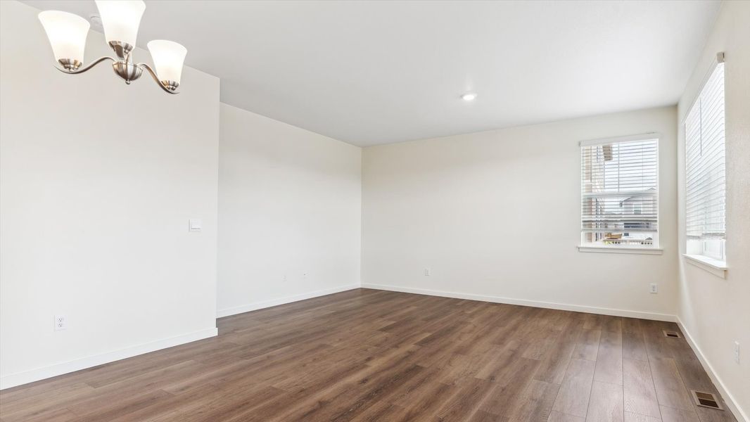 Spacious, unfurnished interior of a new home in Spring Valley Ranch, Elizabeth (Image 11).