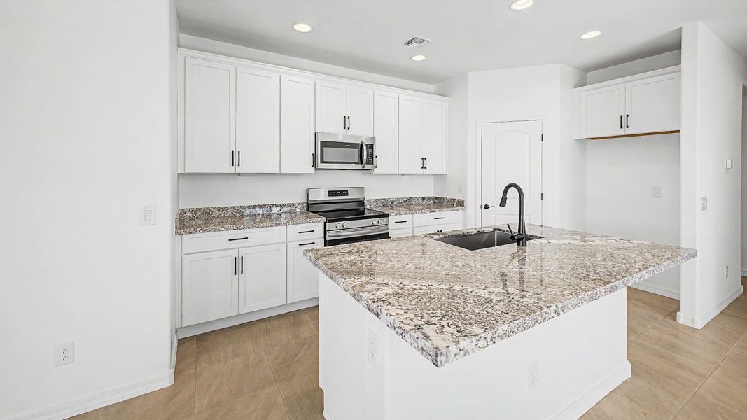 Furnished interior view inside a new home in Castillo at Anderson Parc, Buckeye (Image 5).