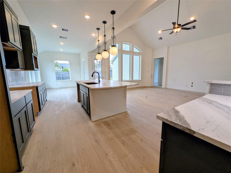 Furnished interior view inside a new home in Artavia, Conroe (Image 7). Furnished interior view inside a new home in Artavia, Conroe (Image 7).