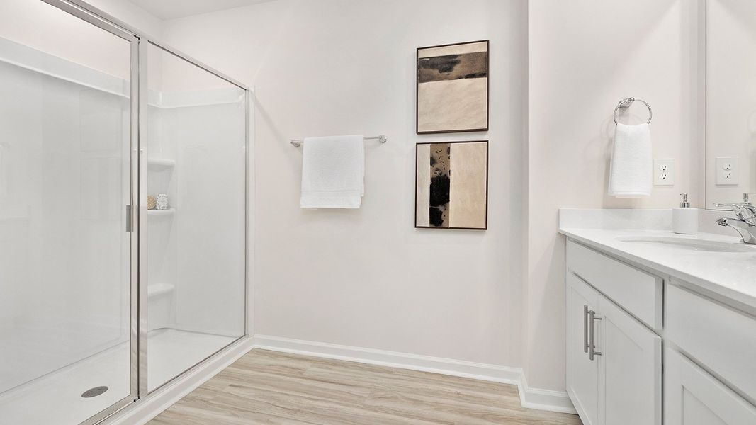 Furnished interior view inside a new home in Cline Village, Conover (Image 14).