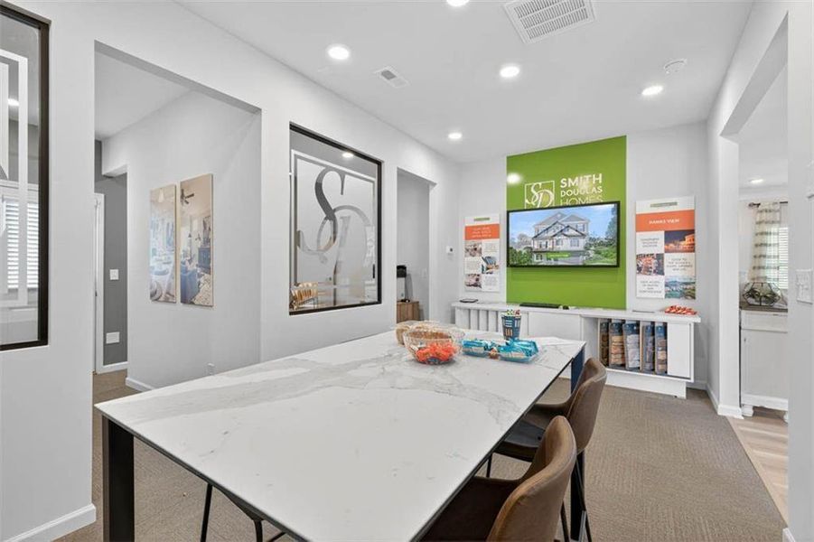 Furnished interior view inside a new home in Laurel Ridge, Rock Spring (Image 40).