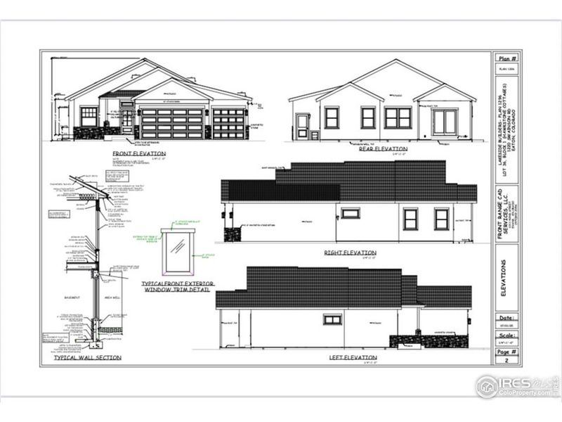 Exterior rendering of this home design in , Eaton, CO (Image 4).