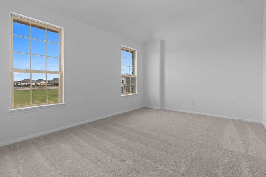 Your secondary bedroom features plush carpet, fresh paint, closet, and a large window that lets in plenty of natural lighting. Your secondary bedroom features plush carpet, fresh paint, closet, and a large window that lets in plenty of natural lighting.