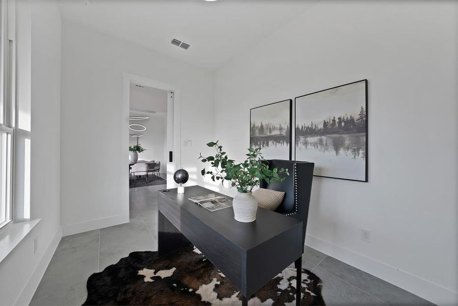 Furnished interior view inside a new home in , Celeste (Image 5).