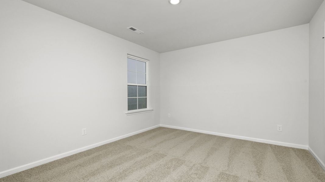 Representative unfurnished interior of a home built from the Manning by D.R. Horton in Chandler Pointe, Rural Hall (Image 18).