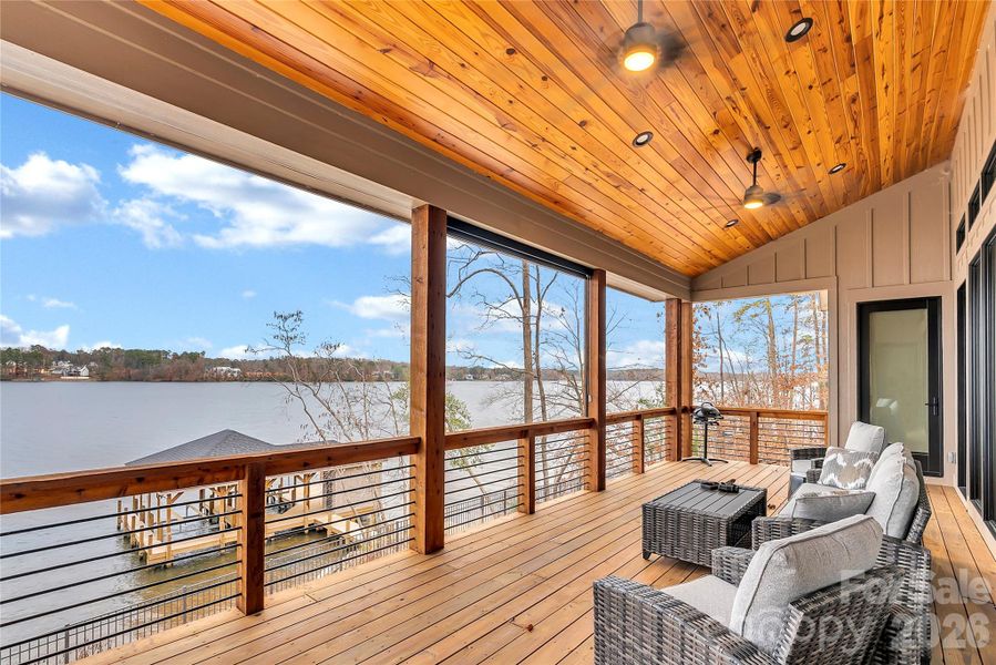 Exterior details and patio area of a home in , Norwood (Image 3).