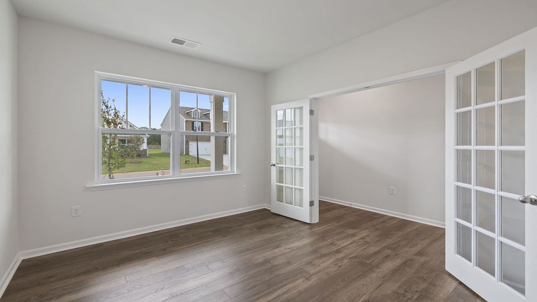 Representative unfurnished interior of a home built from the Belhaven by D.R. Horton in Forest Brook, Easley (Image 18).