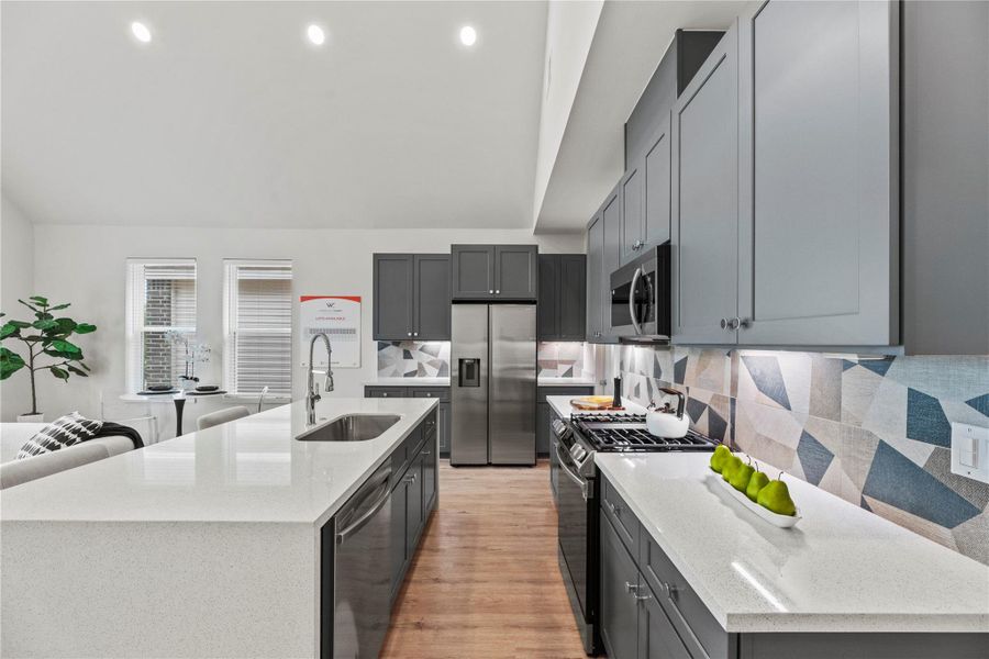Furnished interior view inside a new home in Wheatley Court, Houston (Image 14).