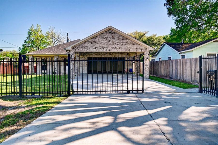 Extra Long Driveway