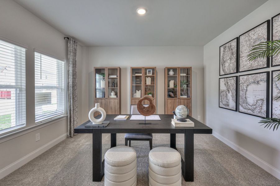 Furnished interior view inside a new home in Crestview - Legacy Series, Hermitage (Image 8).