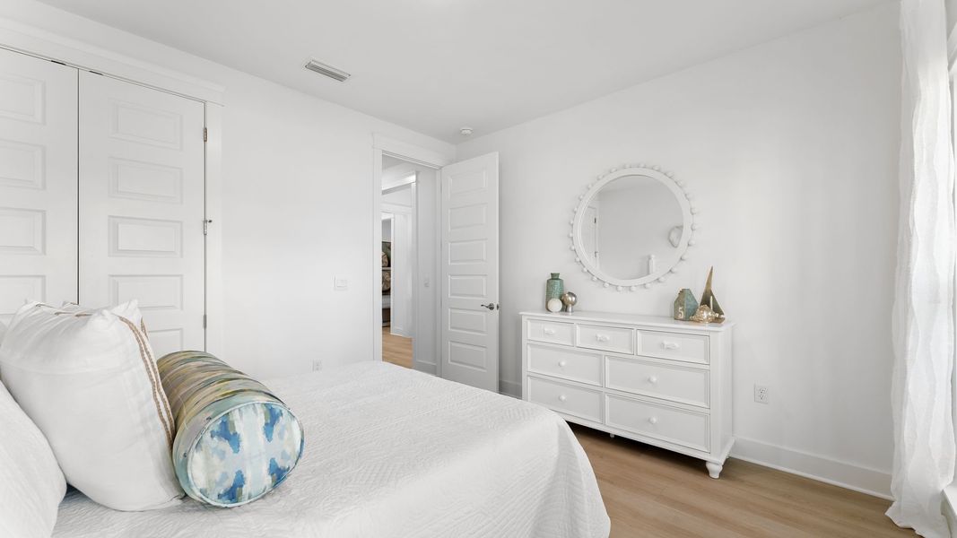 Furnished interior view inside a new home in Breakfast Point East Phase II, Panama City Beach (Image 28). Furnished interior view inside a new home in Breakfast Point East Phase II, Panama City Beach (Image 28).