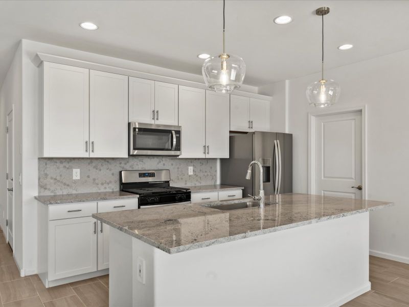 Furnished interior view inside a new home in Las Patrias at Star Valley Phase III - Premier Series, Tucson (Image 4).