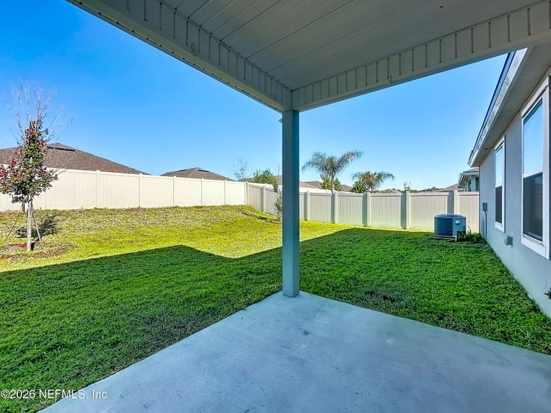 Exterior details and patio area of a home in Dorado at Entrada, St. Augustine (Image 32).
