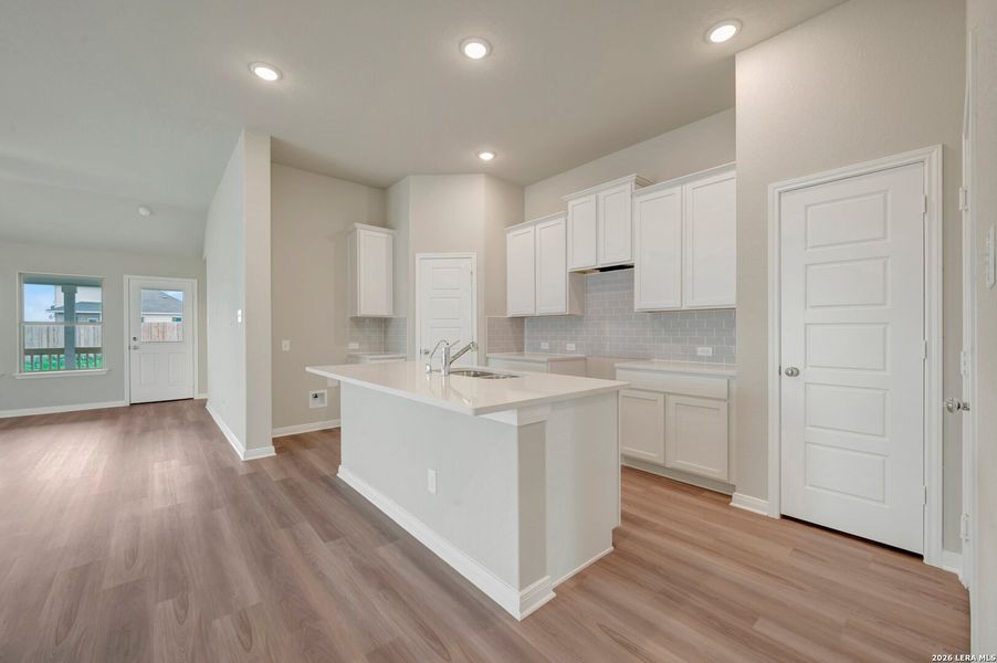 Furnished interior view inside a new home in Hickory Ridge Estates, Elmendorf (Image 13).