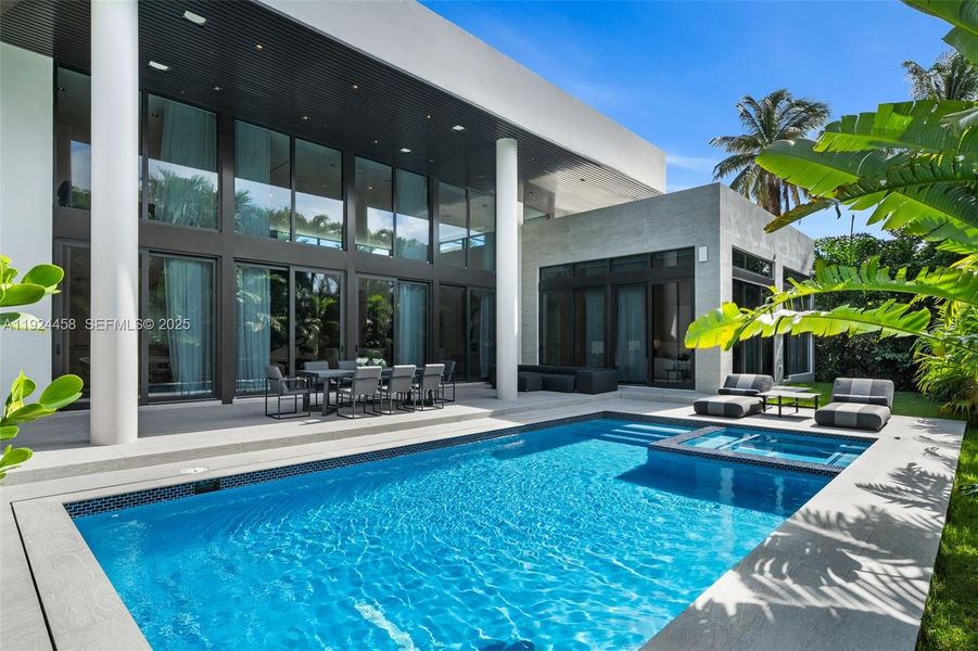Exterior details and patio area of a home in , Golden Beach (Image 21).