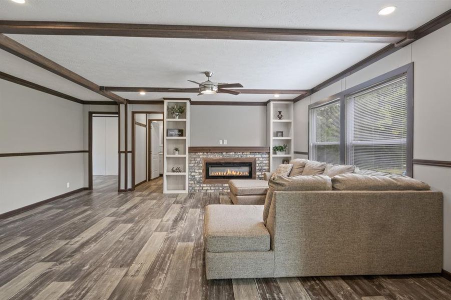 Furnished interior view inside a new home in , Mount Pleasant (Image 10).