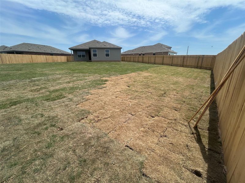 Front exterior of a new home in Cotton Brook: Claremont Collection, Hutto, TX, highlighting curb appeal (Image 17). Front exterior of a new home in Cotton Brook: Claremont Collection, Hutto, TX, highlighting curb appeal (Image 17).