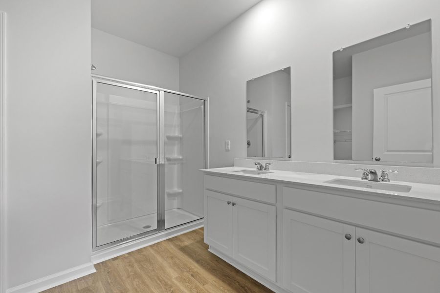 Furnished interior view inside a new home in Pineview North, Summerville (Image 6).