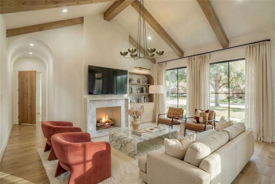 Furnished interior view inside a new home in , Dallas (Image 5). Furnished interior view inside a new home in , Dallas (Image 5).