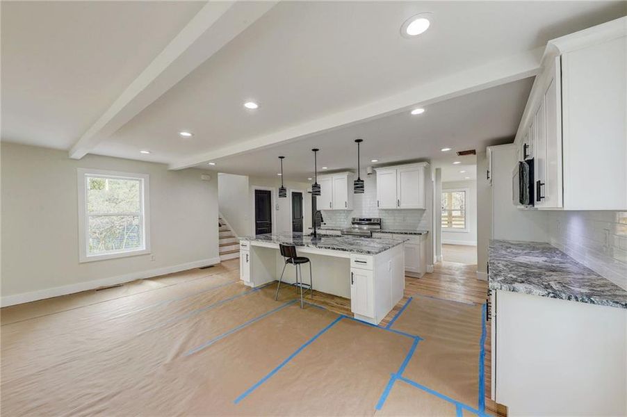 Furnished interior view inside a new home in , Atlanta (Image 10). Furnished interior view inside a new home in , Atlanta (Image 10).