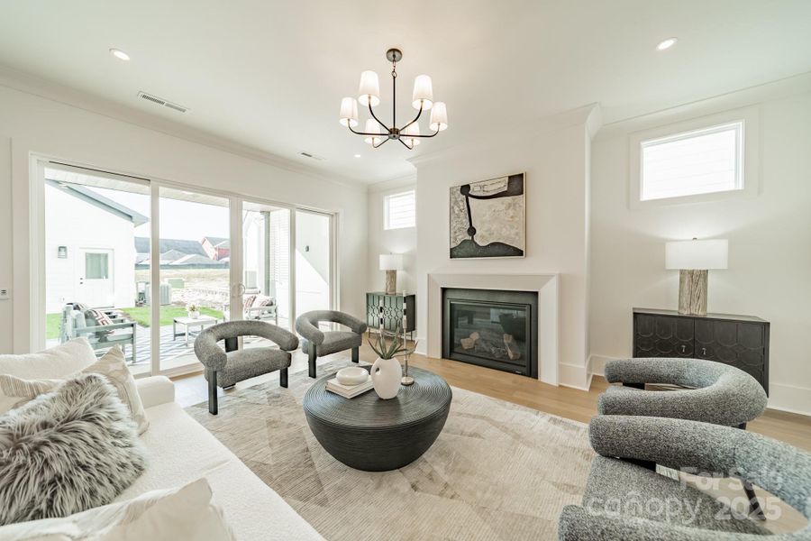Furnished interior view inside a new home in , Davidson (Image 6). Furnished interior view inside a new home in , Davidson (Image 6).