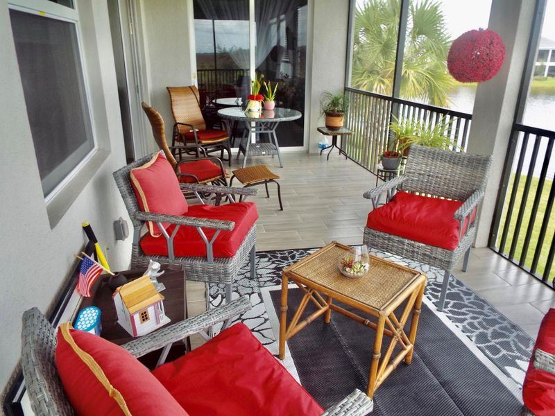 Furnished interior view inside a new home in , Ave Maria (Image 9).