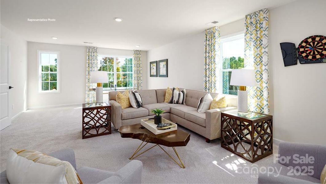 Furnished interior view inside a new home in Sylvan Creek, Denver (Image 14).
