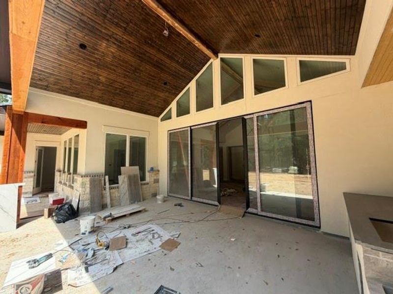 In-progress construction of a new home in , Montgomery, TX (Image 12).