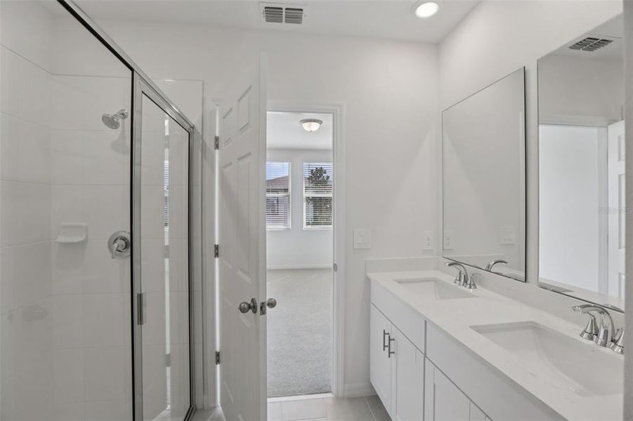Furnished interior view inside a new home in Springs at Lake Alfred - Classic Series, Lake Alfred (Image 7).