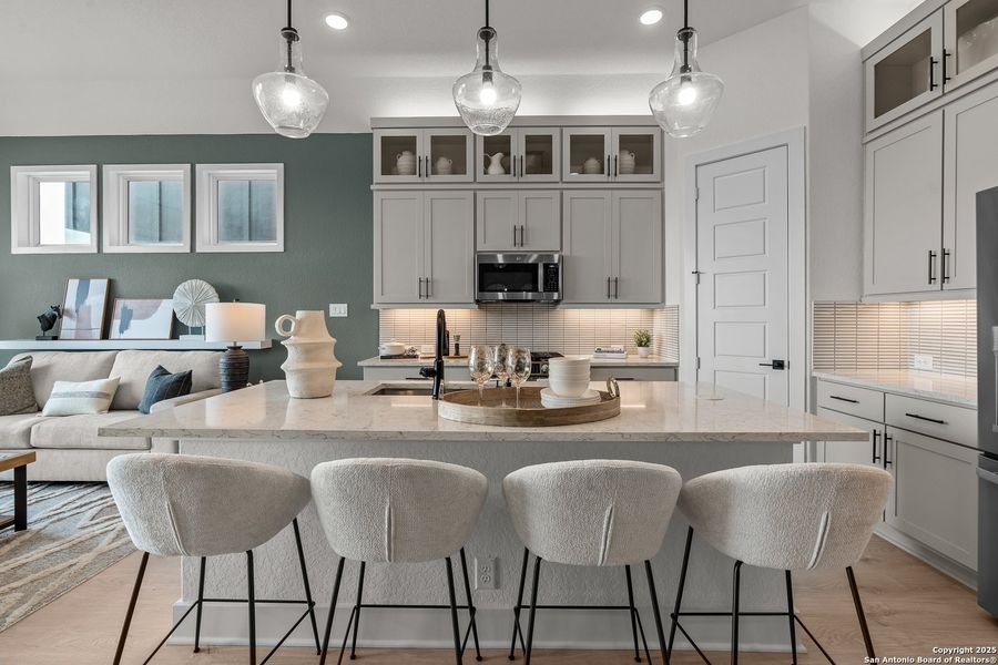 Furnished interior view inside a new home in Prominence – Now Selling, San Antonio (Image 9).