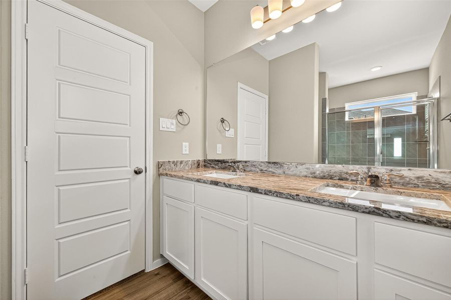 Furnished interior view inside a new home in Sunterra, Katy (Image 15). Furnished interior view inside a new home in Sunterra, Katy (Image 15).