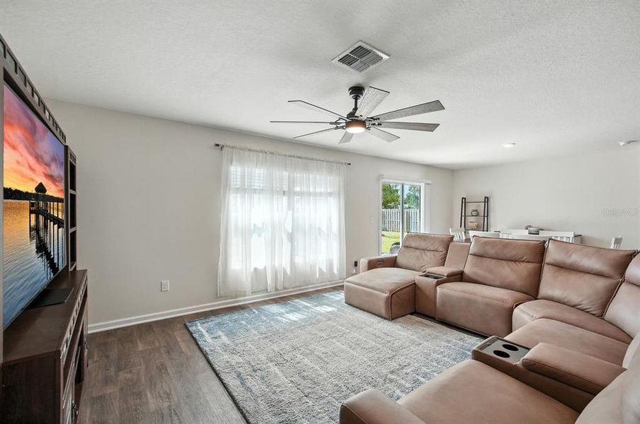 Living room view one.