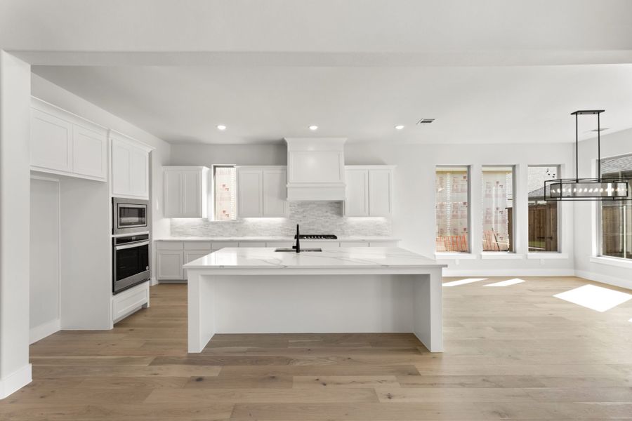 Representative furnished interior of a home built from the 5032 by Tradition Homes in Lakewood at Brookhollow – 60′ Lots, Prosper (Image 4).