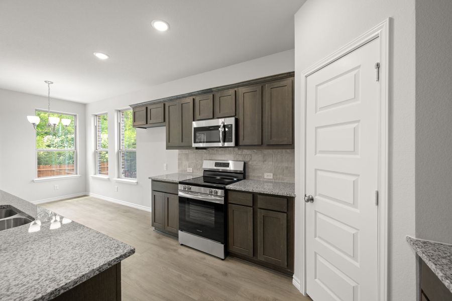 Furnished interior view inside a new home in Eagle Cove, Denton (Image 6). Furnished interior view inside a new home in Eagle Cove, Denton (Image 6).