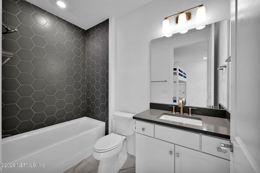 Furnished interior view inside a new home in , Jacksonville (Image 7).