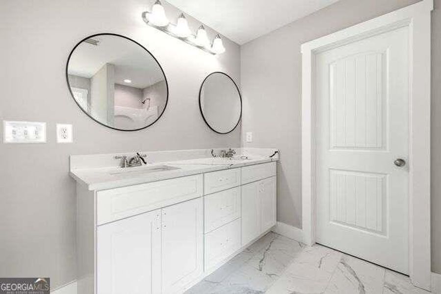 Furnished interior view inside a new home in , Mount Airy (Image 7).