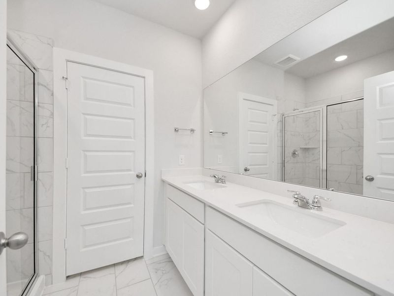 Furnished interior view inside a new home in Liberty Estates, Cleveland (Image 12).