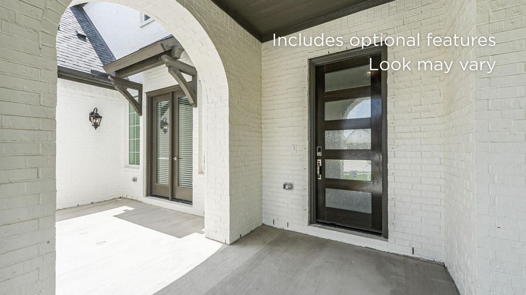 Exterior details and patio area of a home in , Manvel (Image 3). Exterior details and patio area of a home in , Manvel (Image 3).