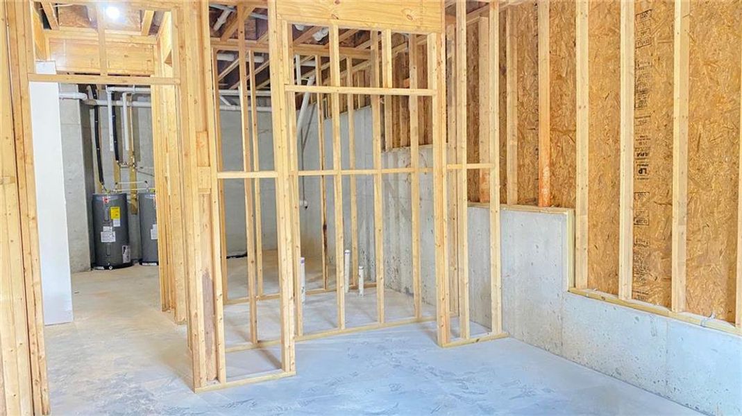 In-progress construction of a new home in , Lawrenceville, GA (Image 58).