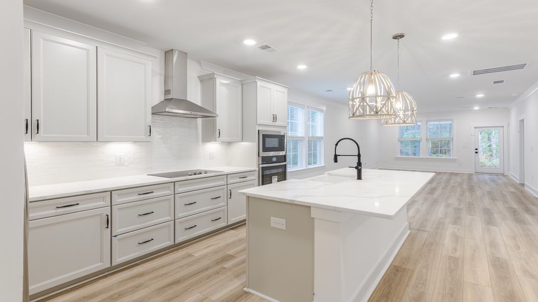 Representative furnished interior of a home built from the Colleton by DRB Homes in Creekside at Andrews, Summerville (Image 14).