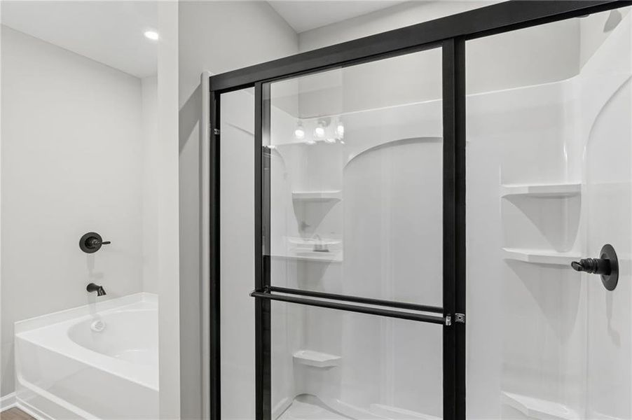 Furnished interior view inside a new home in Sage Woods, Dallas (Image 13).