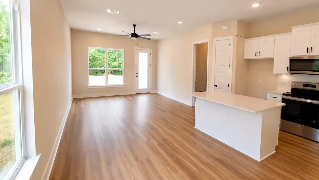 Spacious, unfurnished interior of a new home in , Bartlett (Image 15).