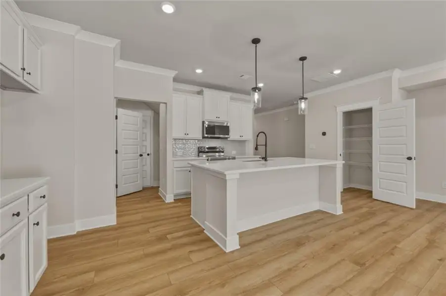 Furnished interior view inside a new home in Millstone at Mundy Mill, Gainesville (Image 13).