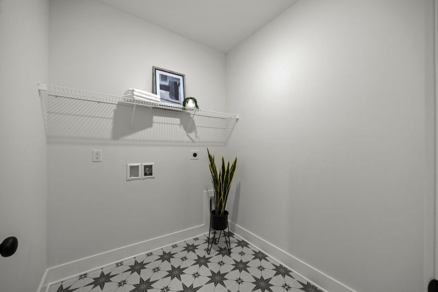 Staged model - design selections are subject to change.