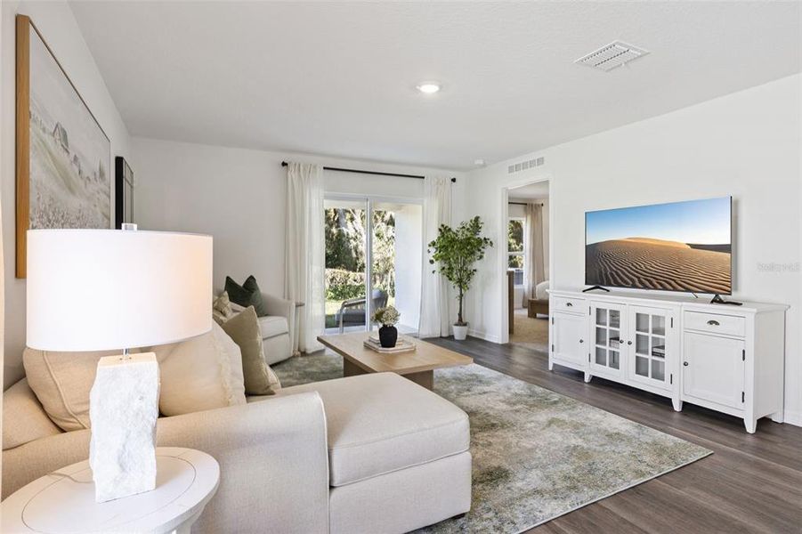 Furnished interior view inside a new home in , Tavares (Image 27).