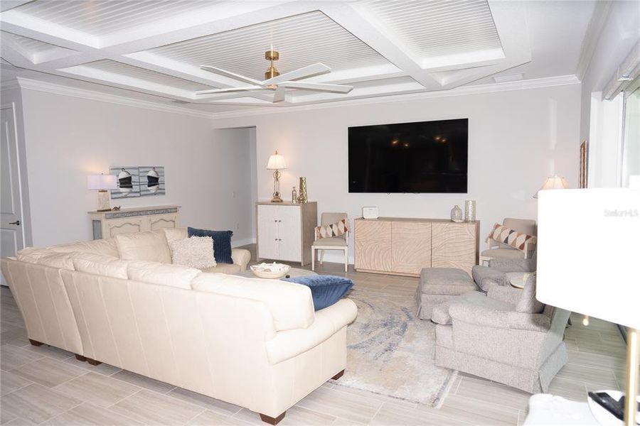 Furnished interior view inside a new home in , Sarasota (Image 18).