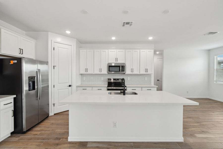 Kitchen - White Cabinets Example