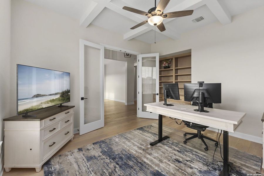 Furnished interior view inside a new home in Waldsanger, New Braunfels (Image 30).